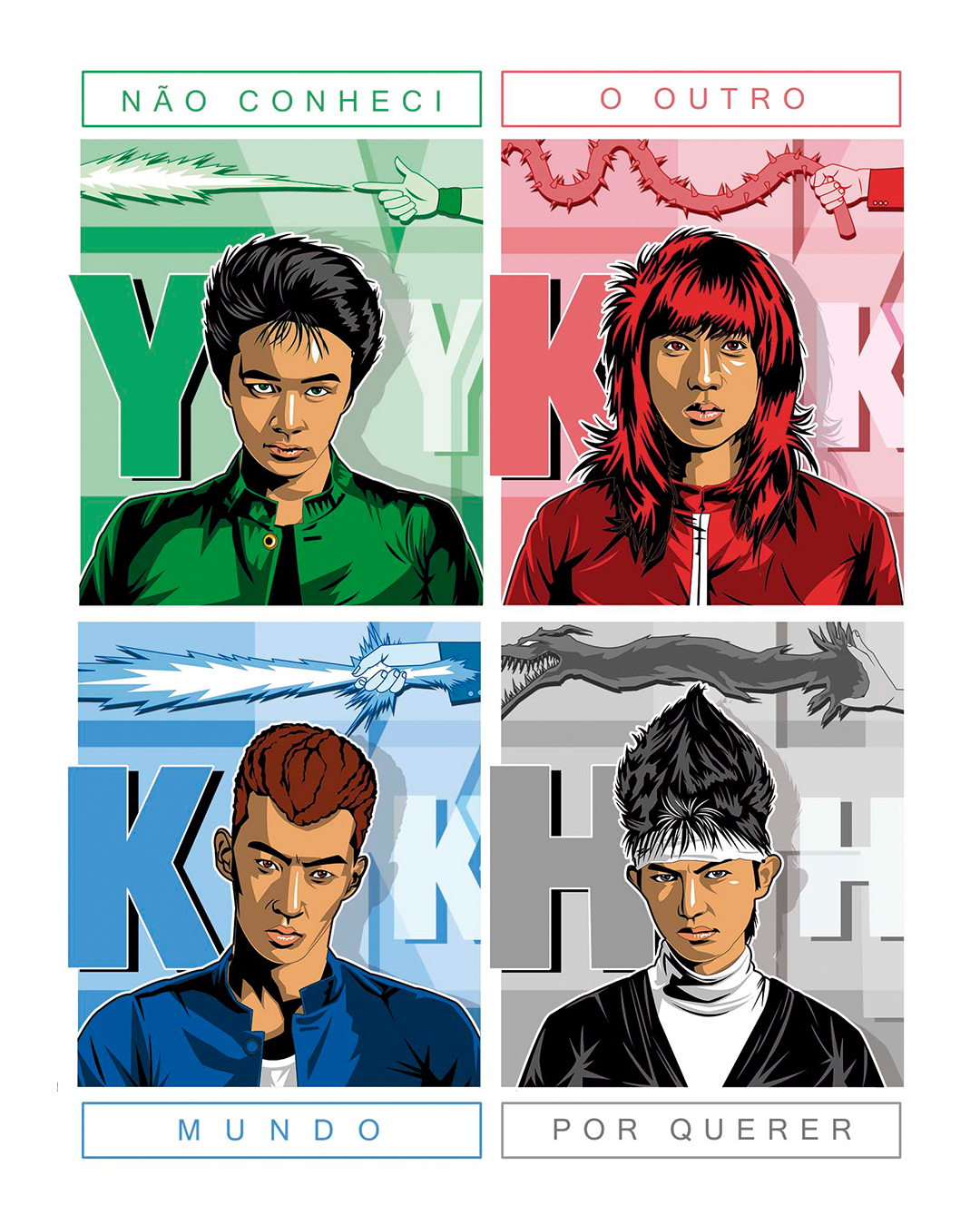 Camiseta Yu Yu Hakusho