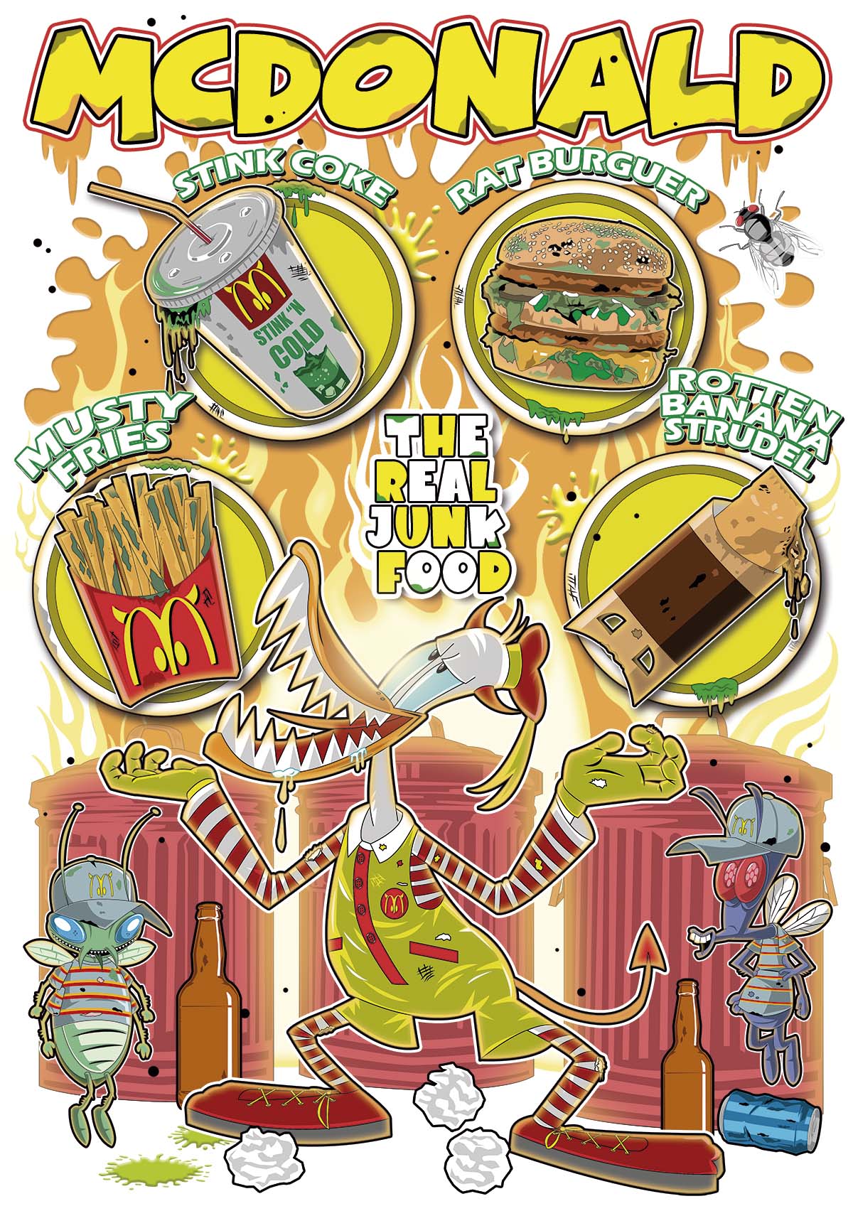 Camiseta McDonald versão 