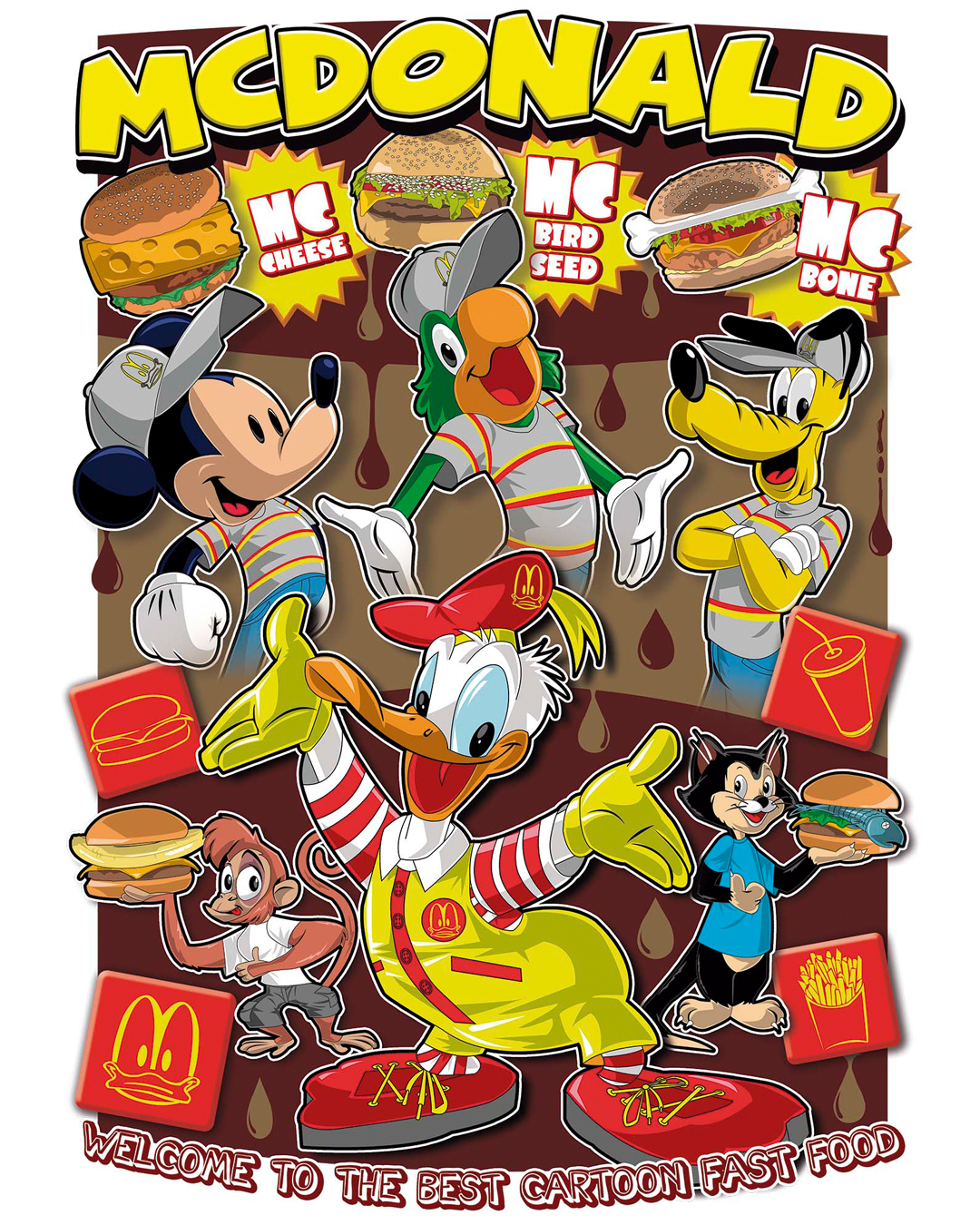 Camiseta Pato Donald (McDonald)