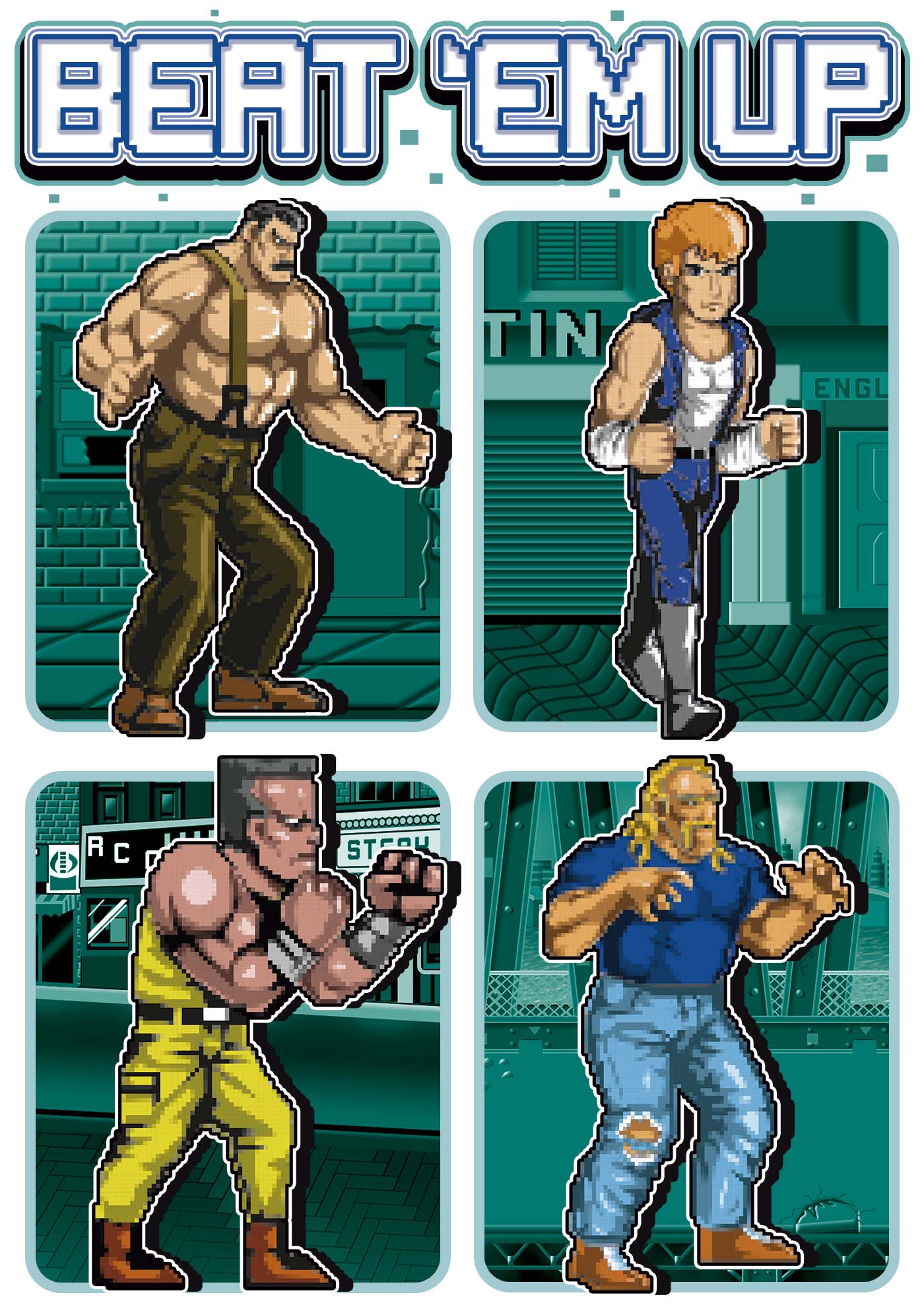 Camiseta Beat 'em Up