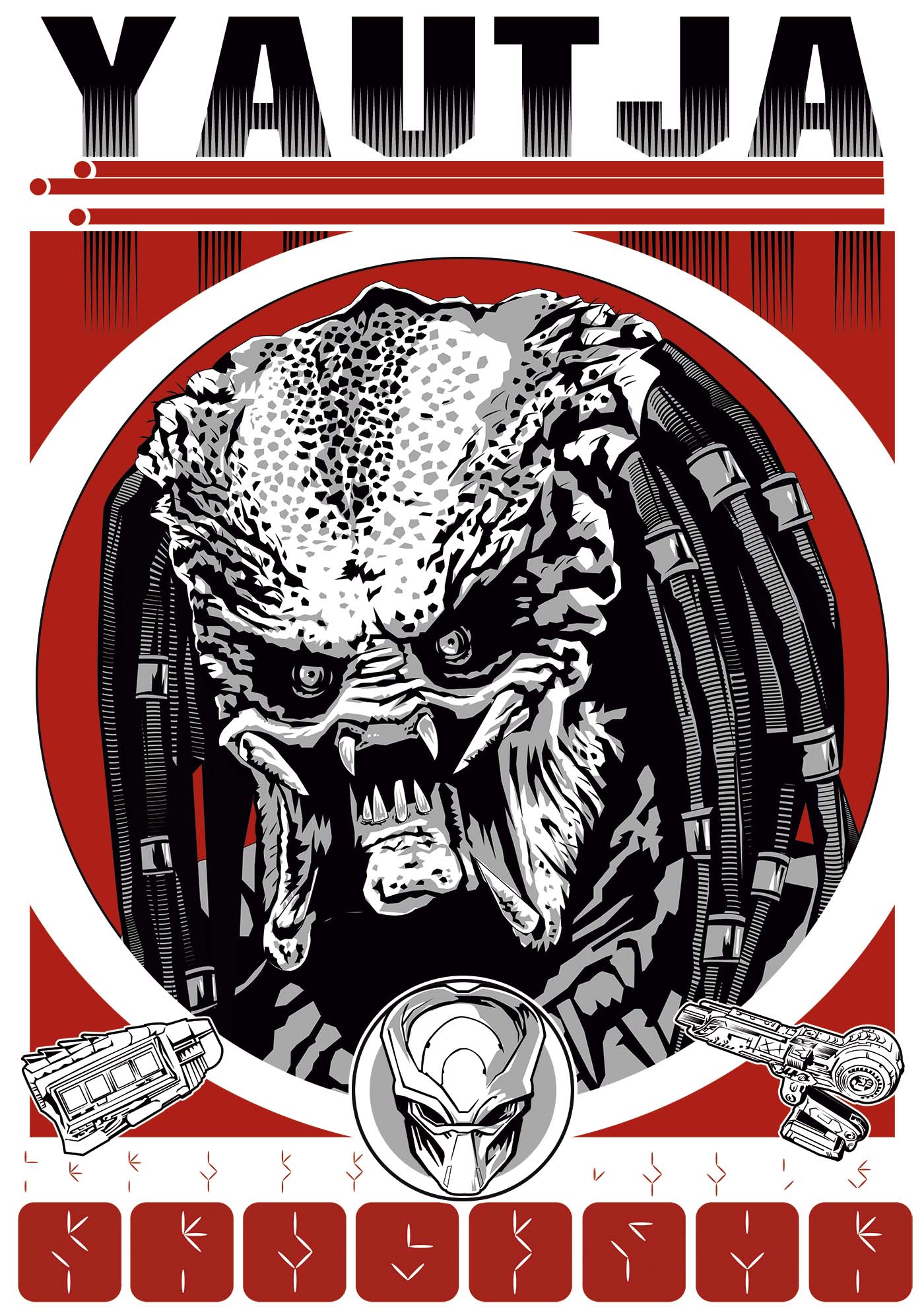 Camiseta Predador (Yautja)