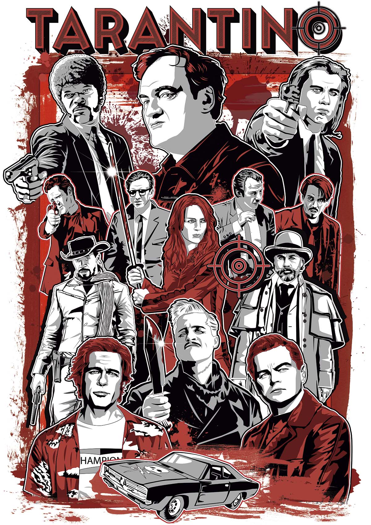 Camiseta Tarantino Filmes