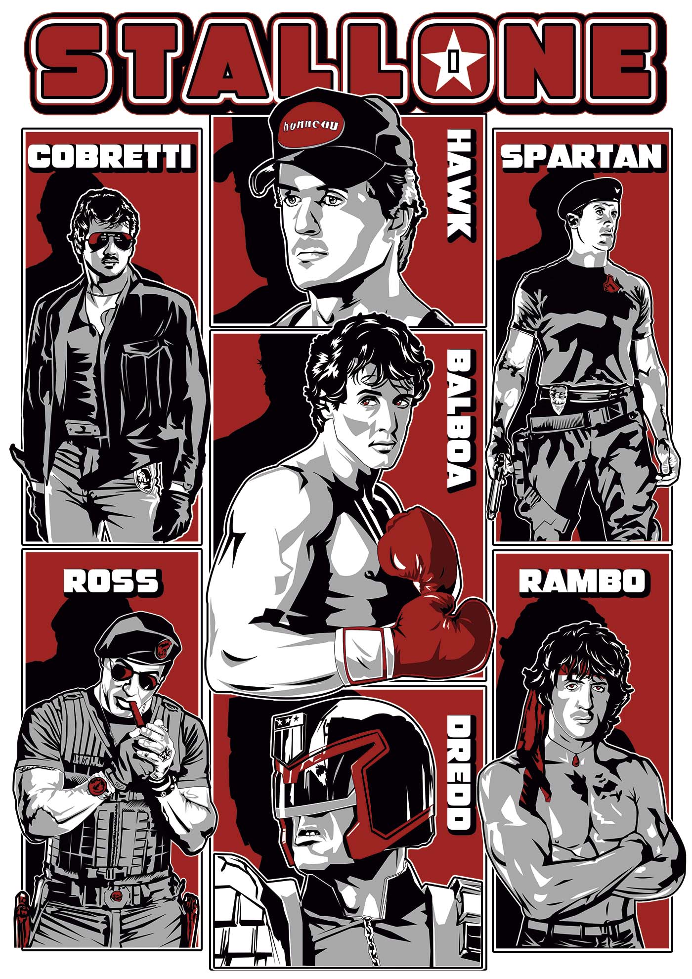 Camiseta Stallone Clássicos