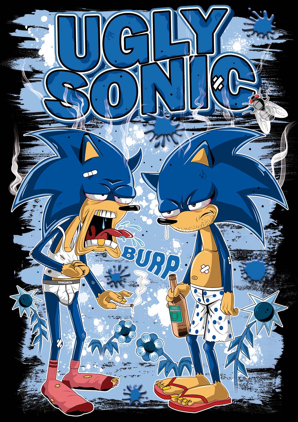 Camiseta Ugly Sonic