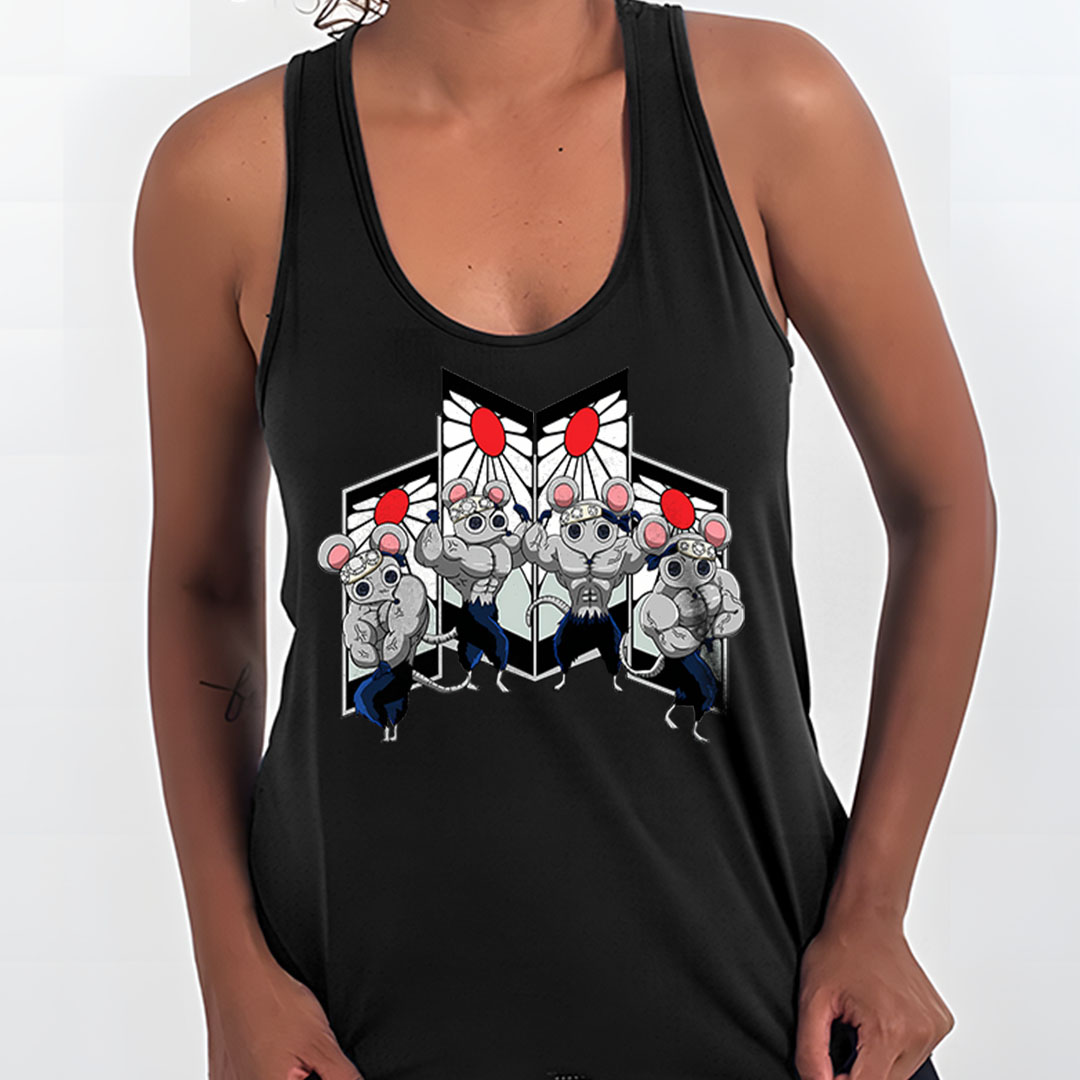 Rato de Academia V3 - Ratos Demon Slayer | Regata Sport UV Feminina