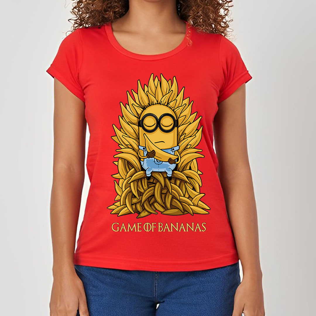 Minions em Game Of Thrones | Camiseta Feminina