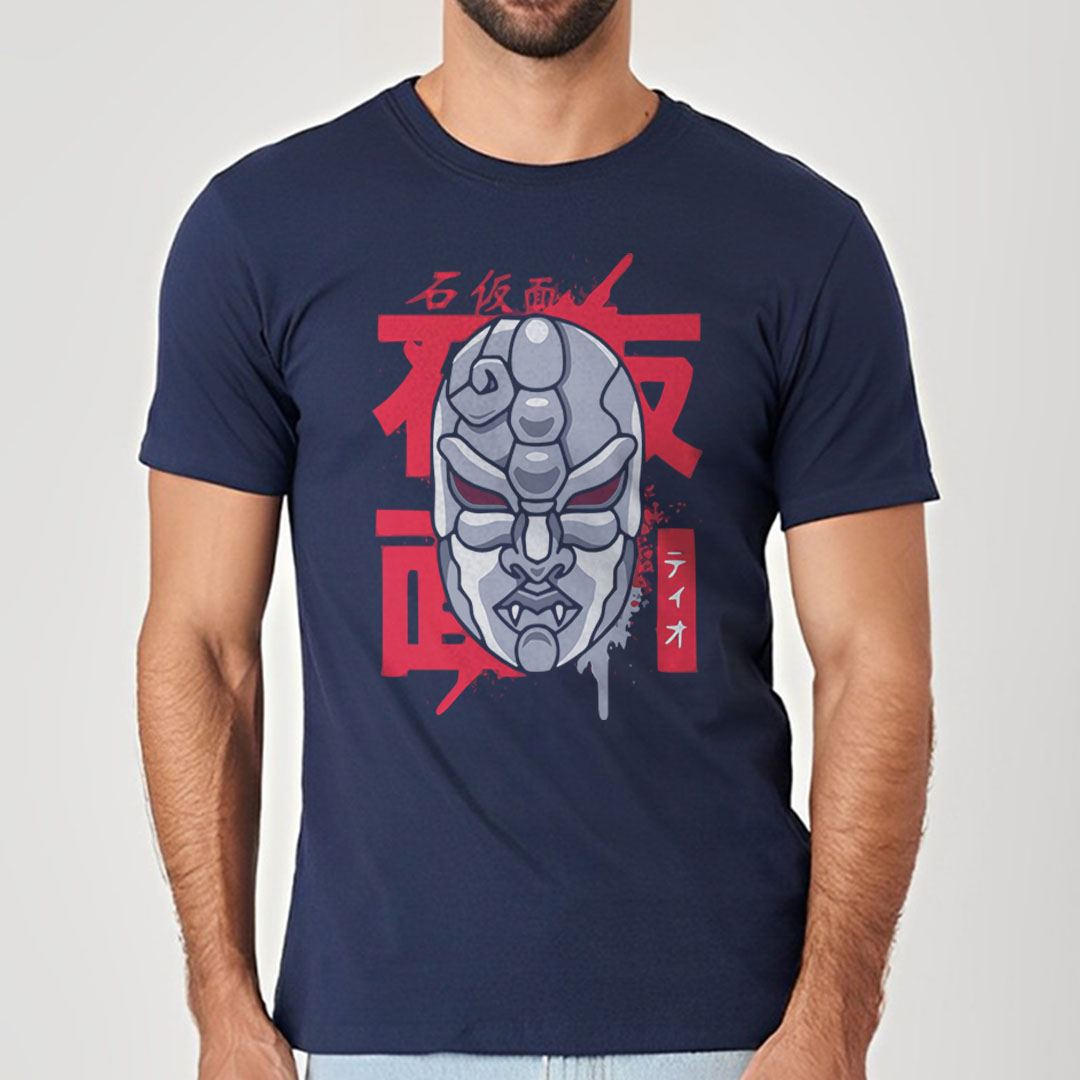 Máscara de Pedra - Jojo's Bizarre Adventure | Camiseta Unissex