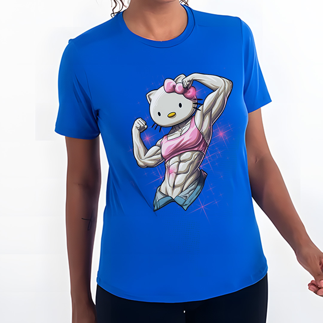 Hello Kitty Maromba v4 | Camiseta Feminina Sport UV