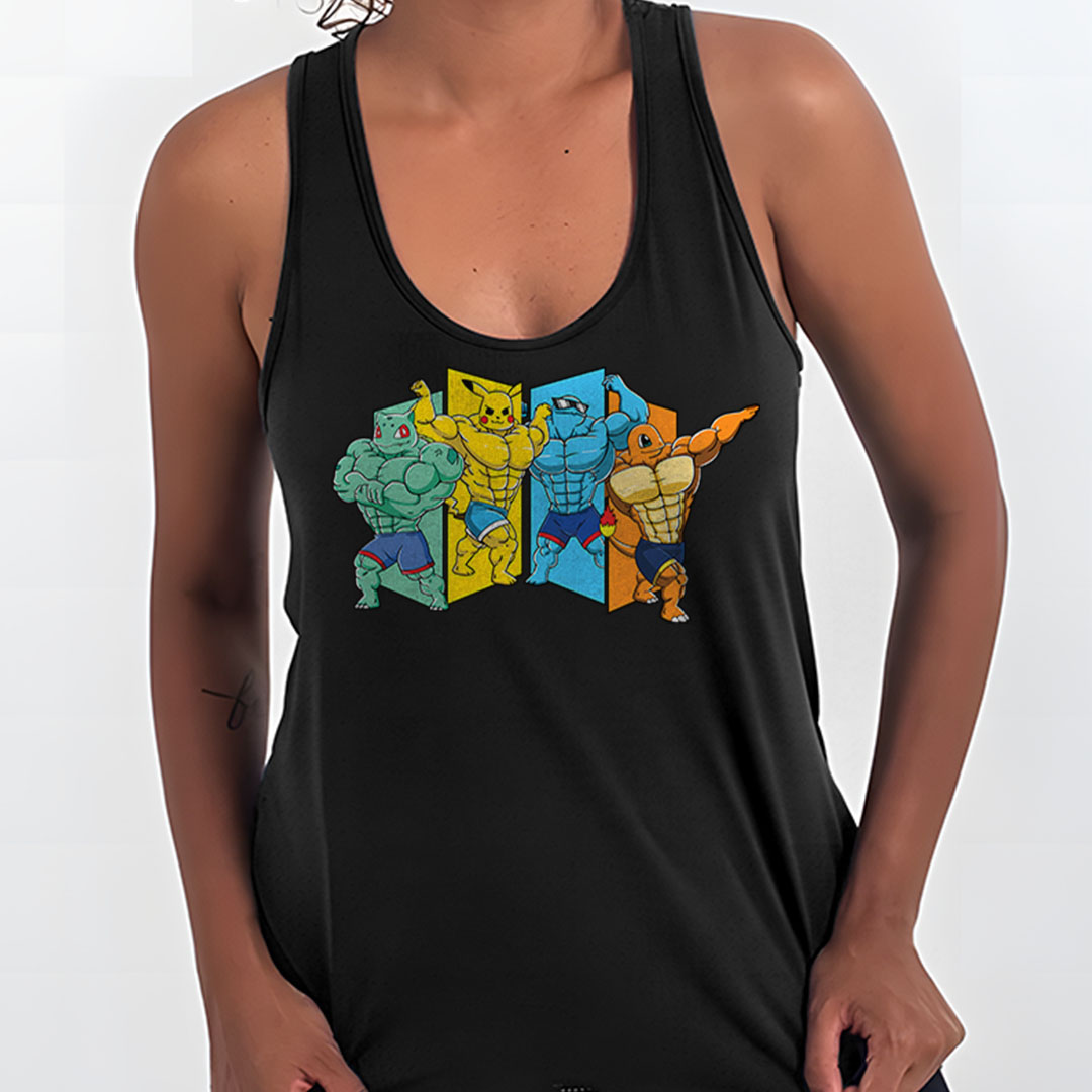 Pokemons Bombado v1 - Pokemon | Regata Sport UV Feminina