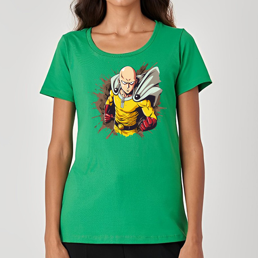 Saitama | One Punch Man v1 - Camiseta Feminina