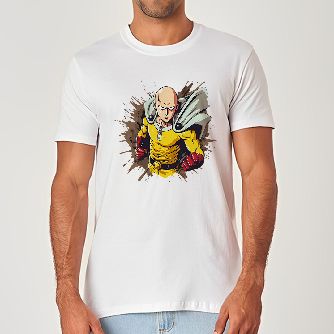 Saitama | One Punch Man v2 - Camiseta Unissex