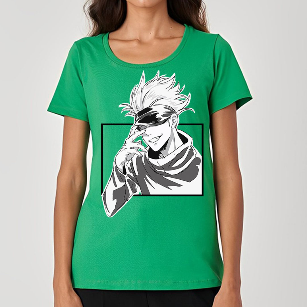 Gojo Manga v2 - Jujutsu Kaisen | Camiseta Feminina