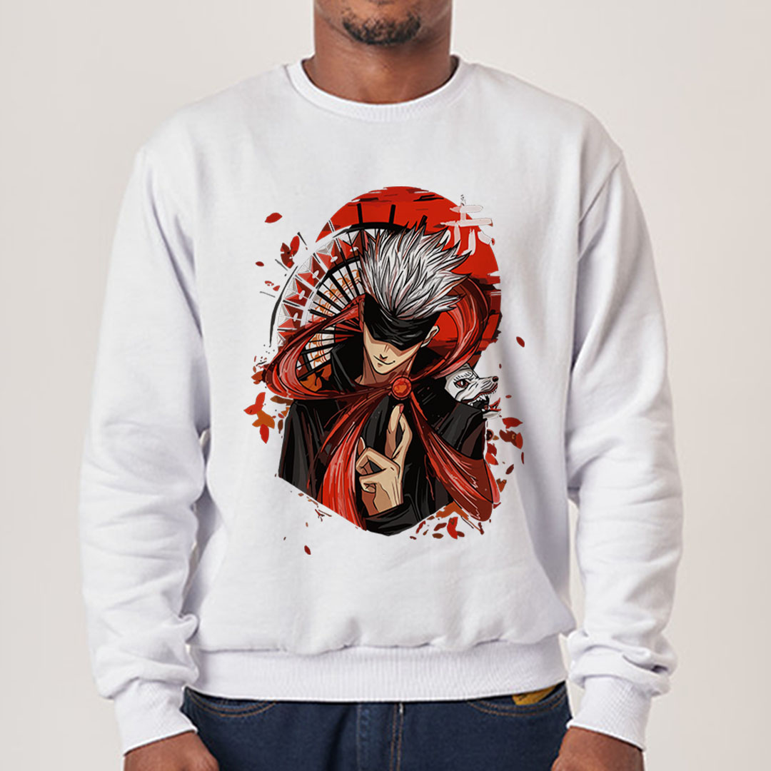 Gojo Vermelho - Jujutsu Kaisen | Moletom