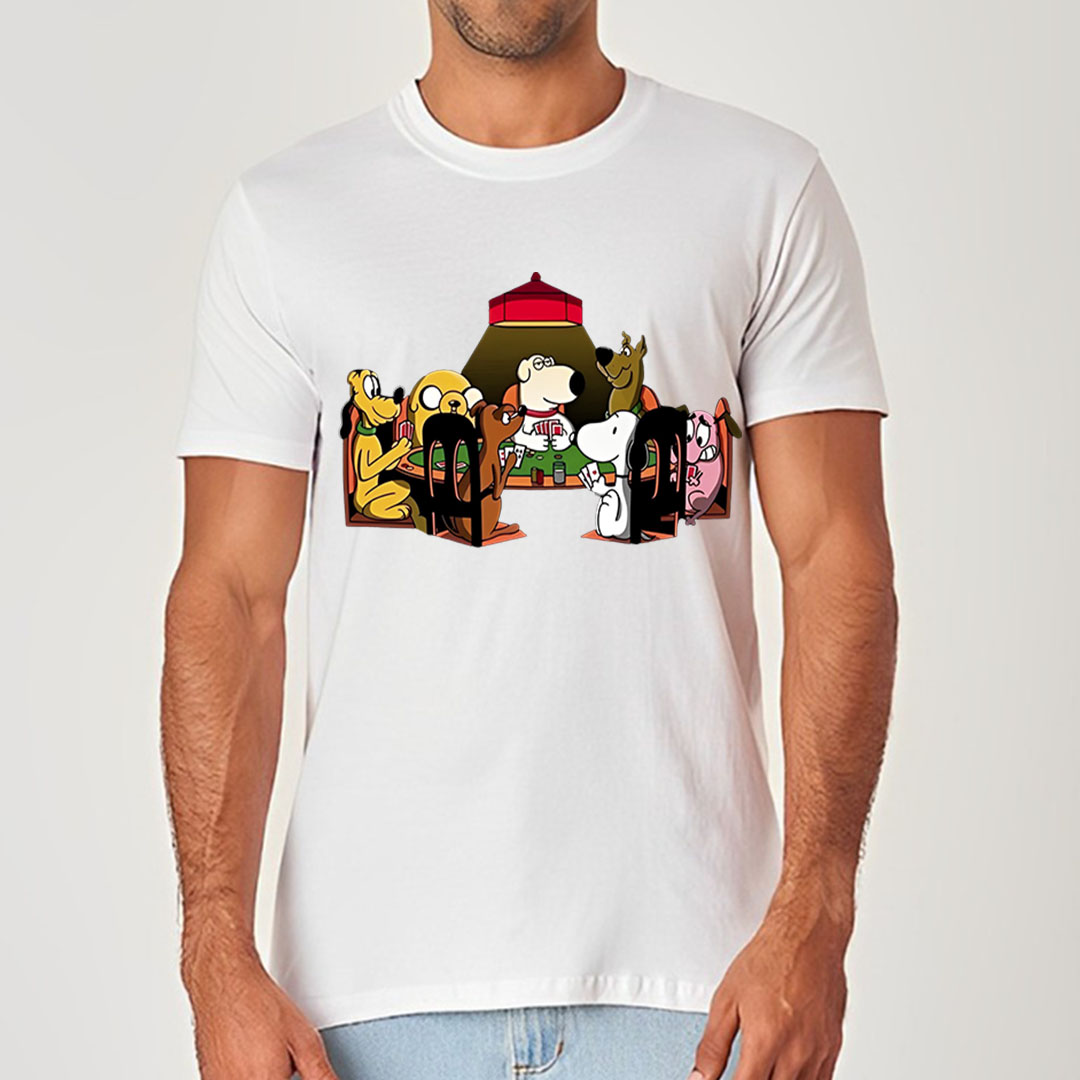 Cachorro Poker | Camiseta Unissex