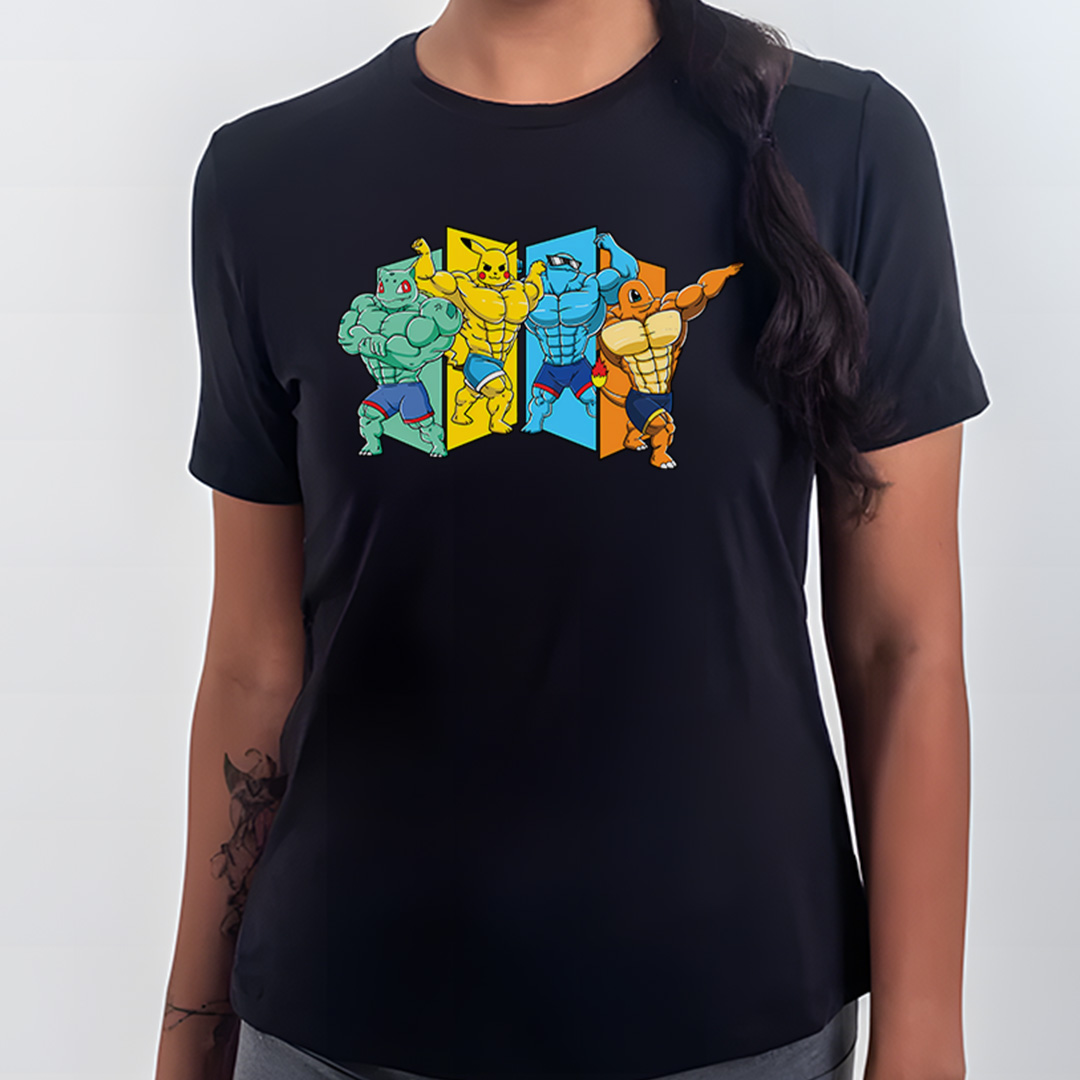 Pokemons Bombado - Pokemon | Camiseta Feminina Sport UV