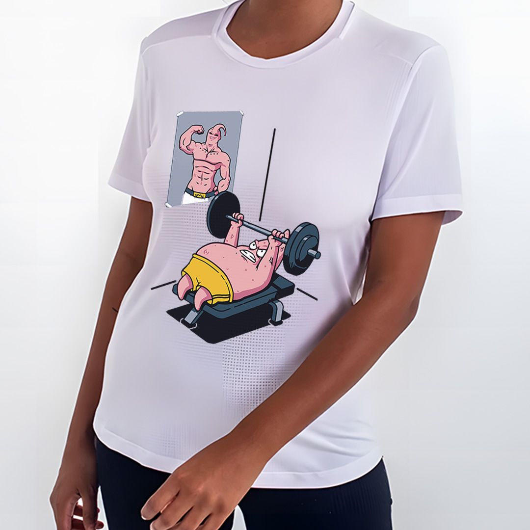 Patrick Treino v1 - Bob Esponja | Camiseta Feminina Sport UV