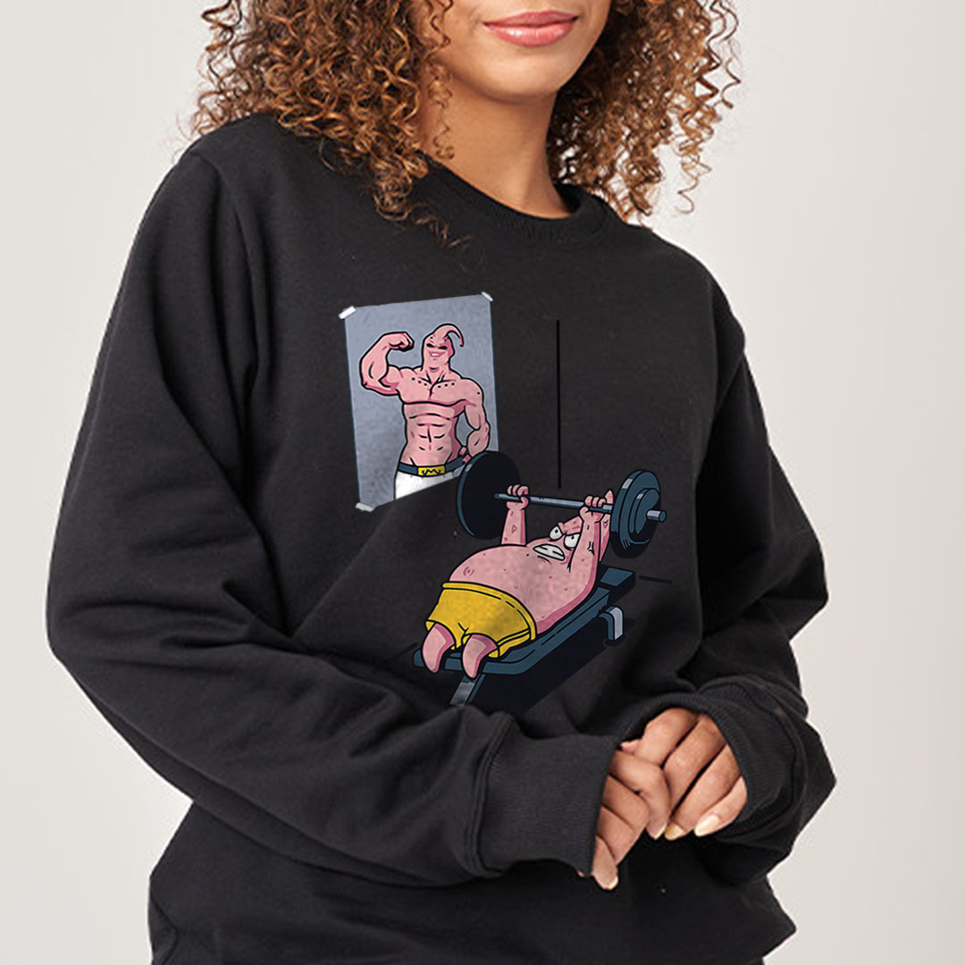 Patrick e Majin Boo em Treino | Moletom