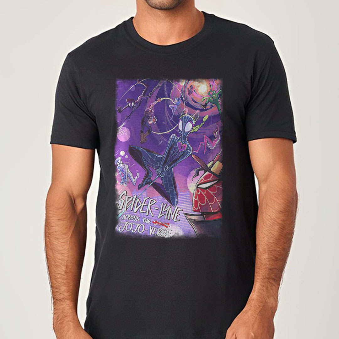 Jolyne no Aranha Jojo Verso - Jojo's Bizarre Adventure | Camiseta Unissex