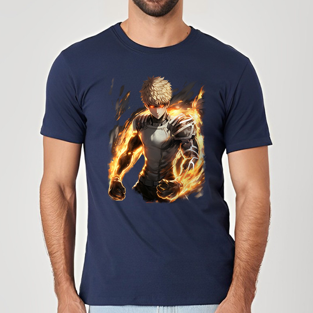 Genos | One Punch Man v2 - Camiseta Unissex