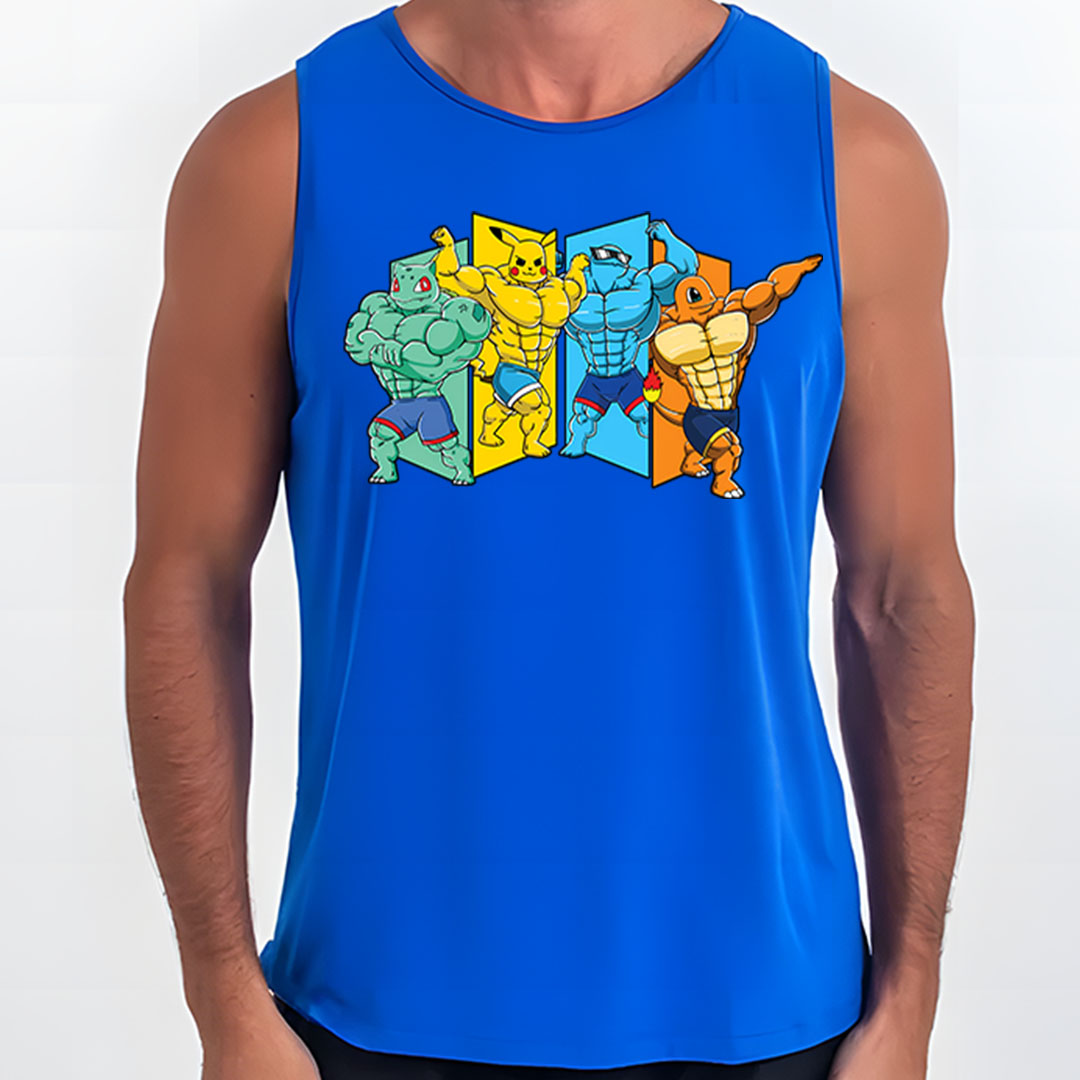 Pokemons Bombado - Pokemon | Regata Sport UV Feminina