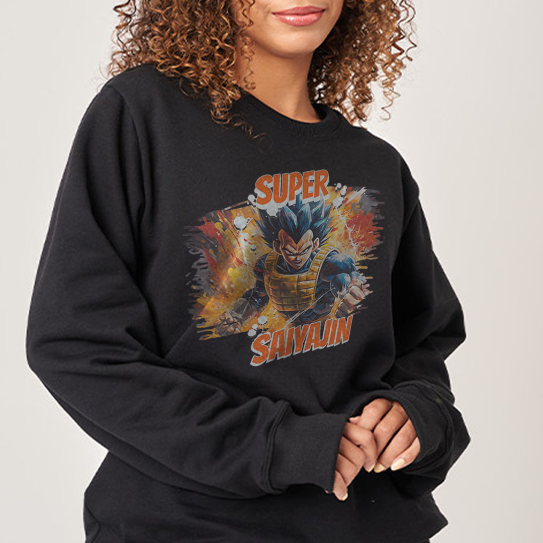 Super Saiyajin Vegeta | Dragon Ball - Moletom