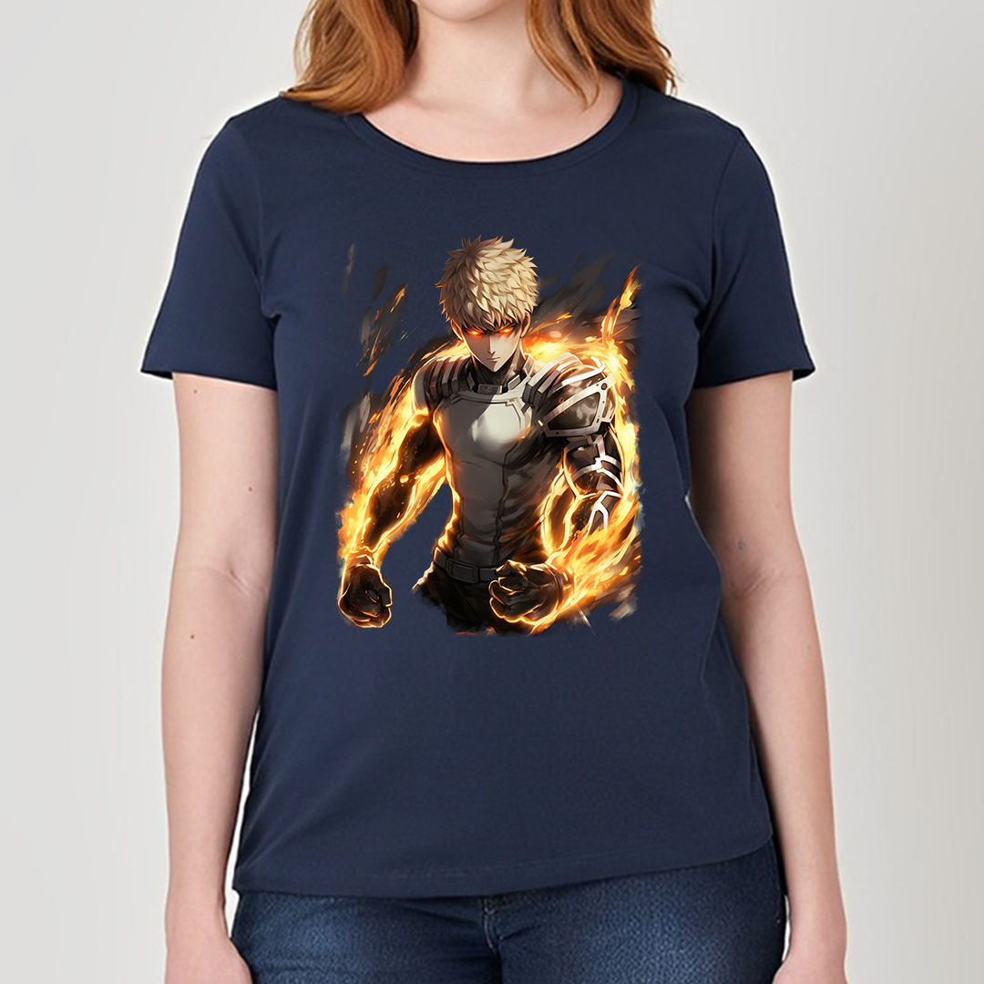 Genos | One Punch Man v2 - Camiseta Feminina