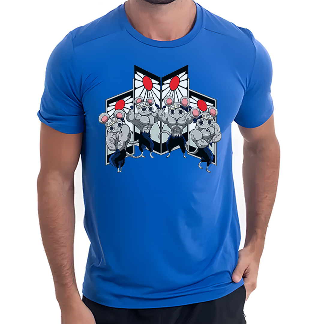 Rato de Academia V3 - Ratos Demon Slayer | Camiseta Sport UV