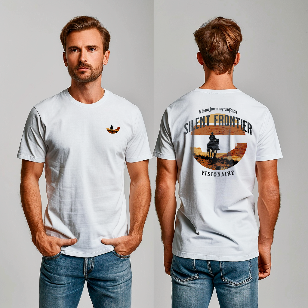 Silent Frontier - Branca e Off White