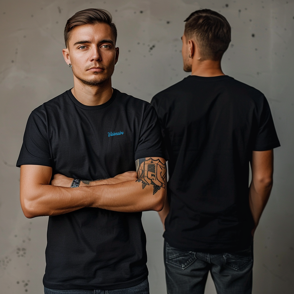 Visionaire Premium Logo Azul - White