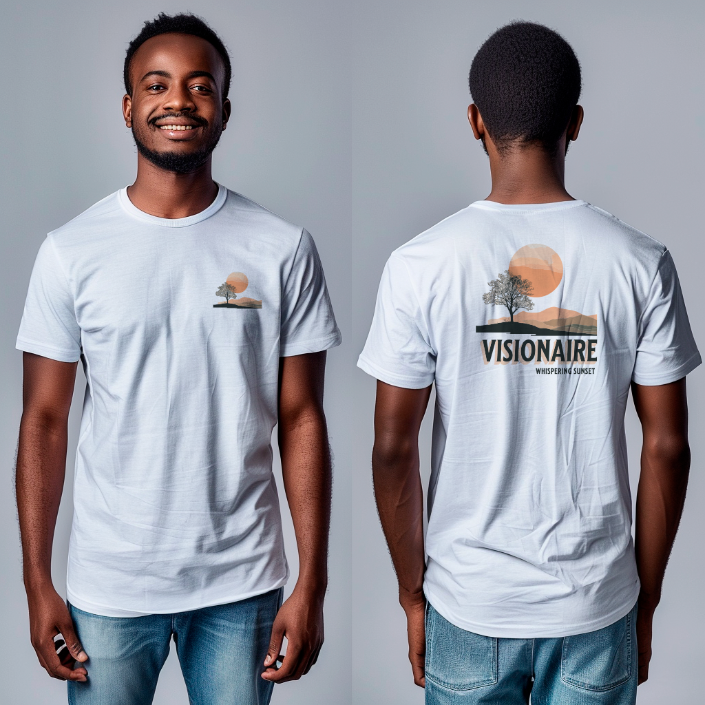 Whispering Sunset - Branca e Off-White