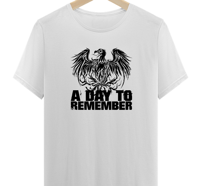 Camiseta ADTR A Day To Remember Bird Logo Escuro