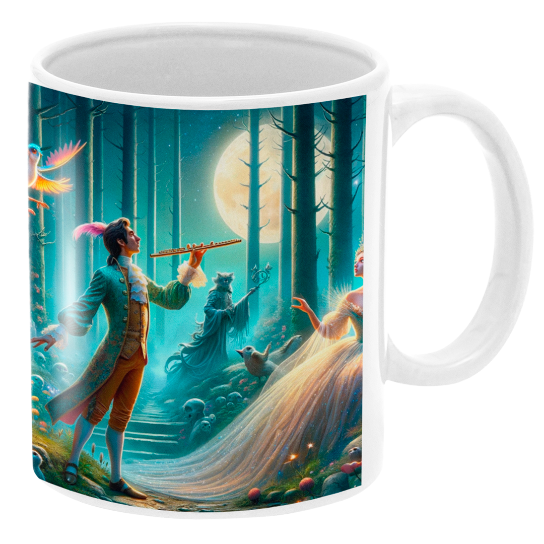 Caneca Encanto Florestal - A Flauta Mágica
