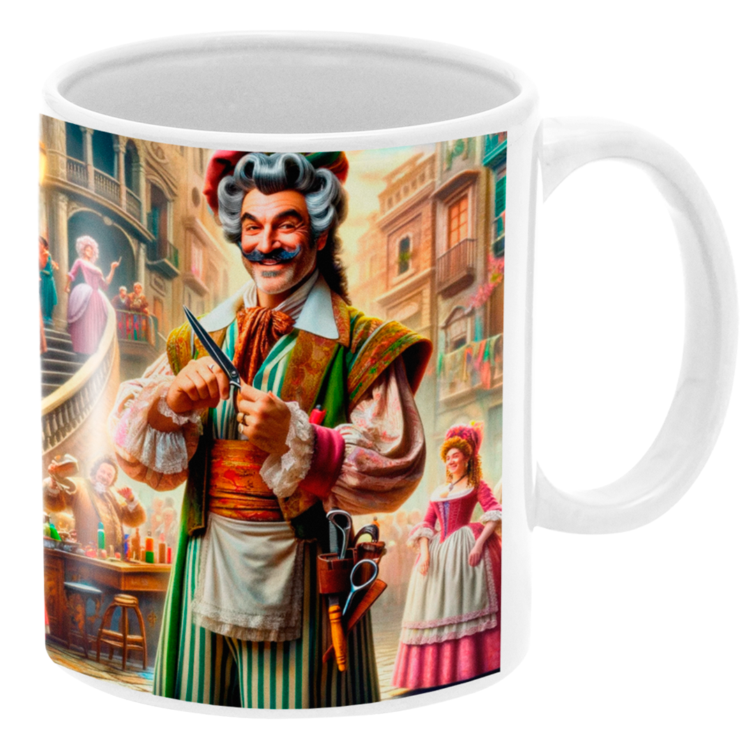 Caneca Figaro - O Barbeiro de Sevilha