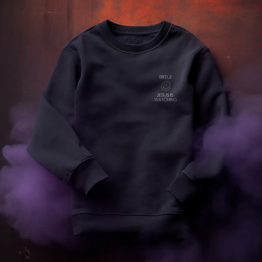 Moletom - Smile Jesus Is Watching