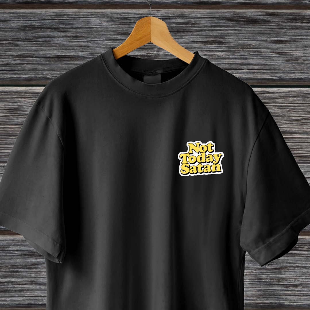 Camiseta - Not Today Satan