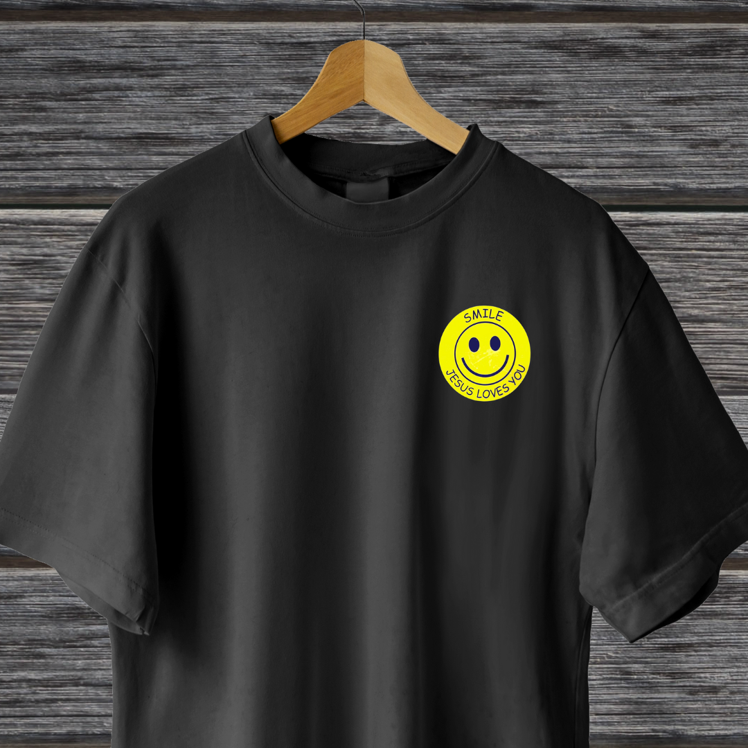 Camiseta - Sorria, Jesus te ama