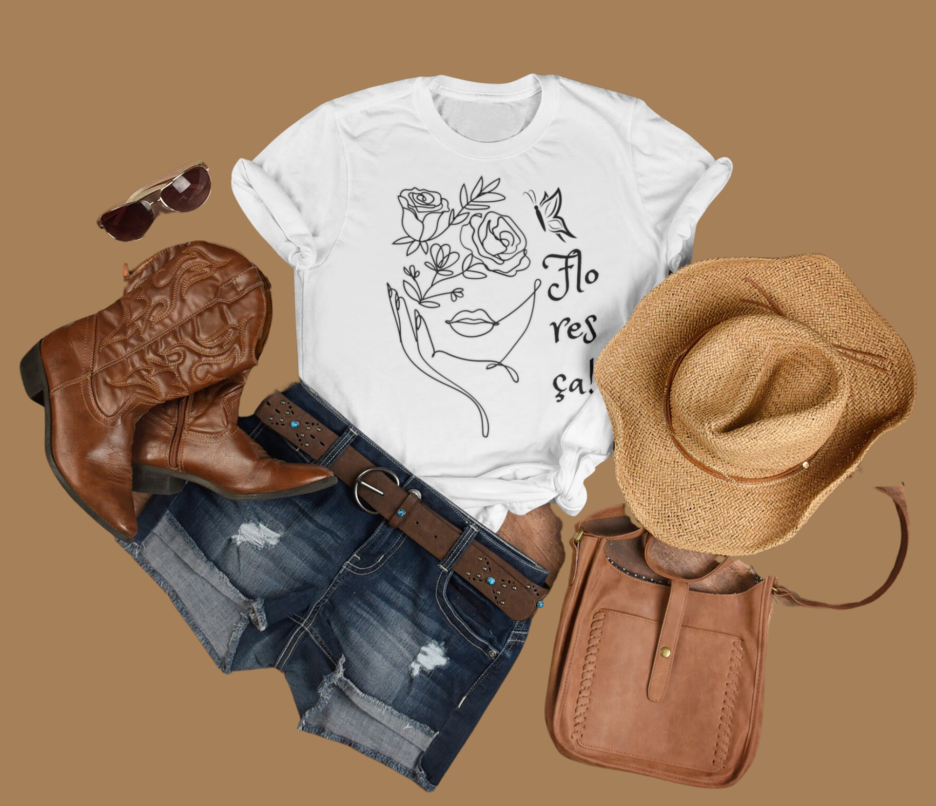 Camiseta Quality - Floresça!