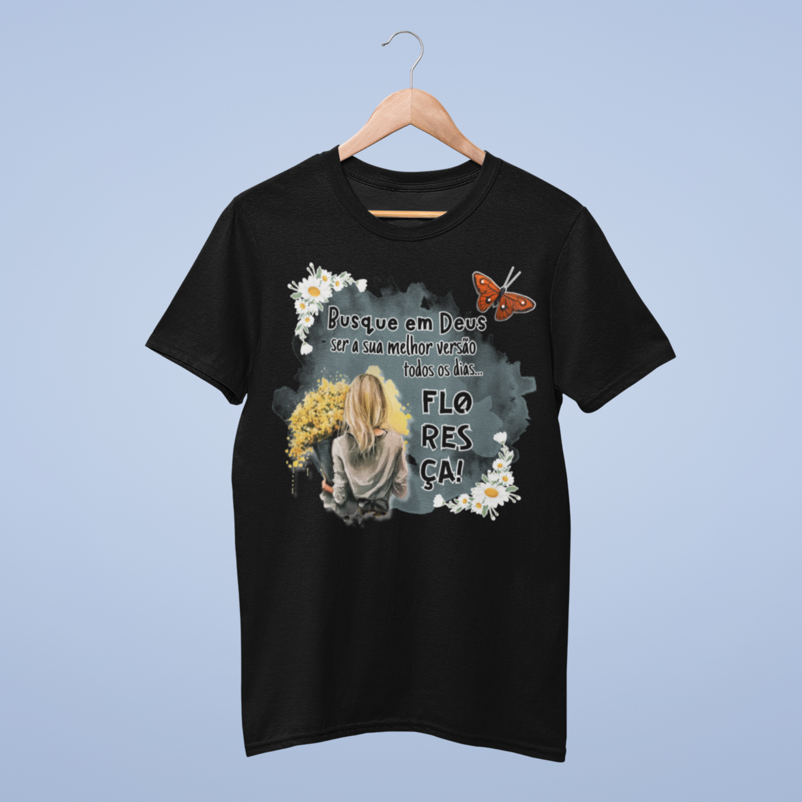 Camiseta Quality - Busque em Deus ser a sua melhor versão a cada dia!