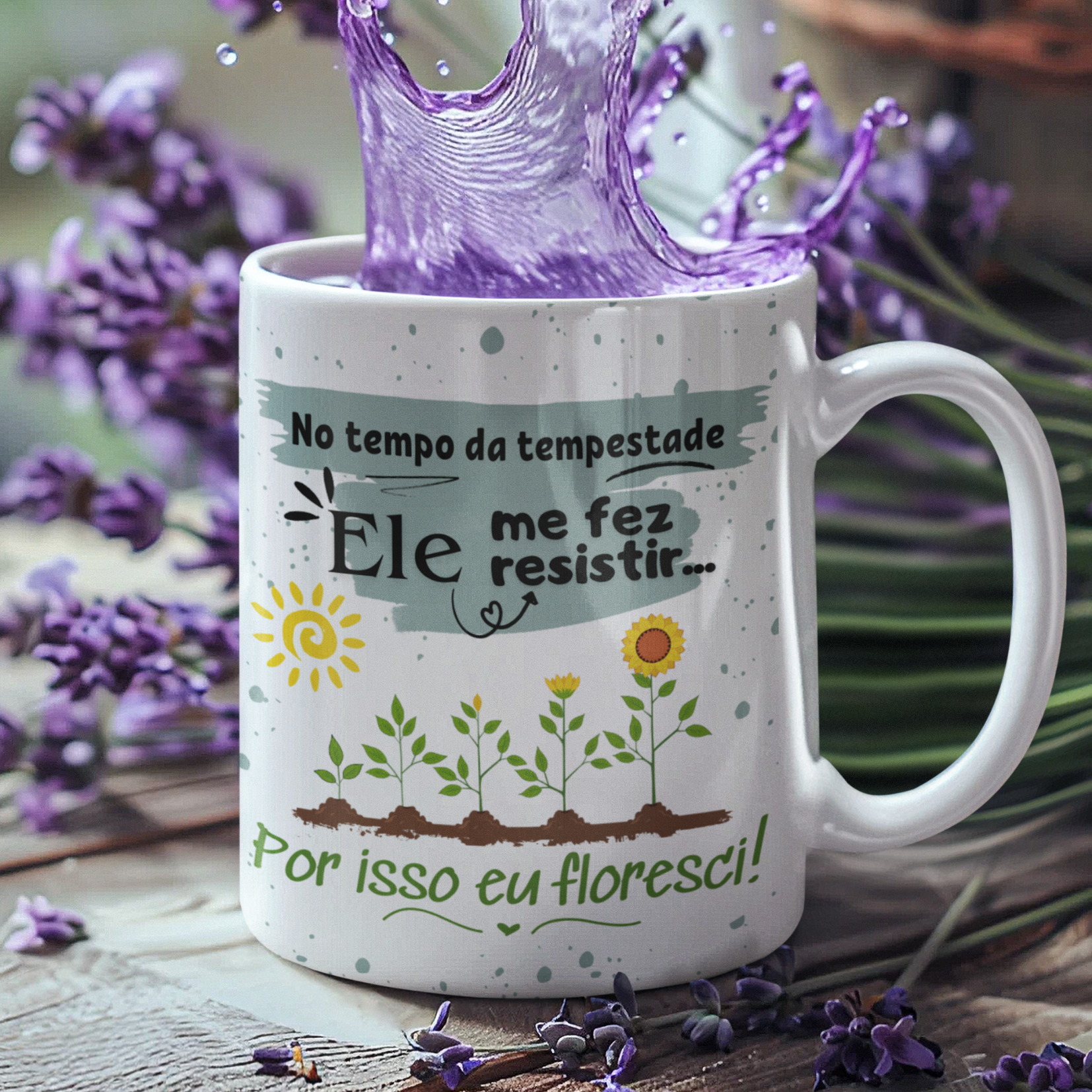 Ele me fez Florescer!/ Jardim Florido