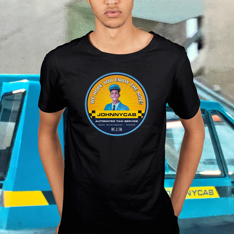 camiseta Total Recall - Johnnycab
