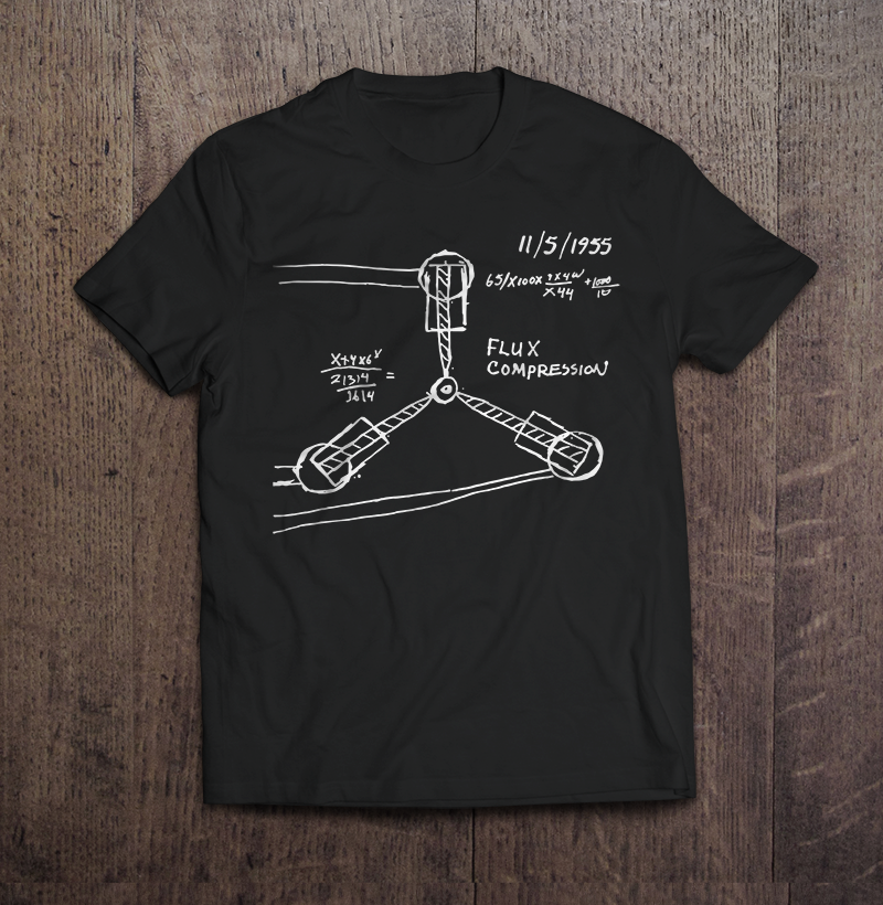 camiseta FLUX CAPACITOR