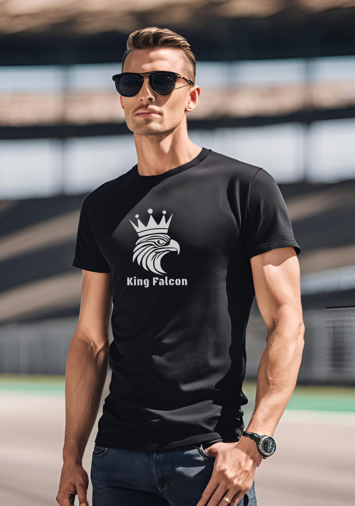 Camiseta King Falcon Central - Fio Peruano (PIMA)