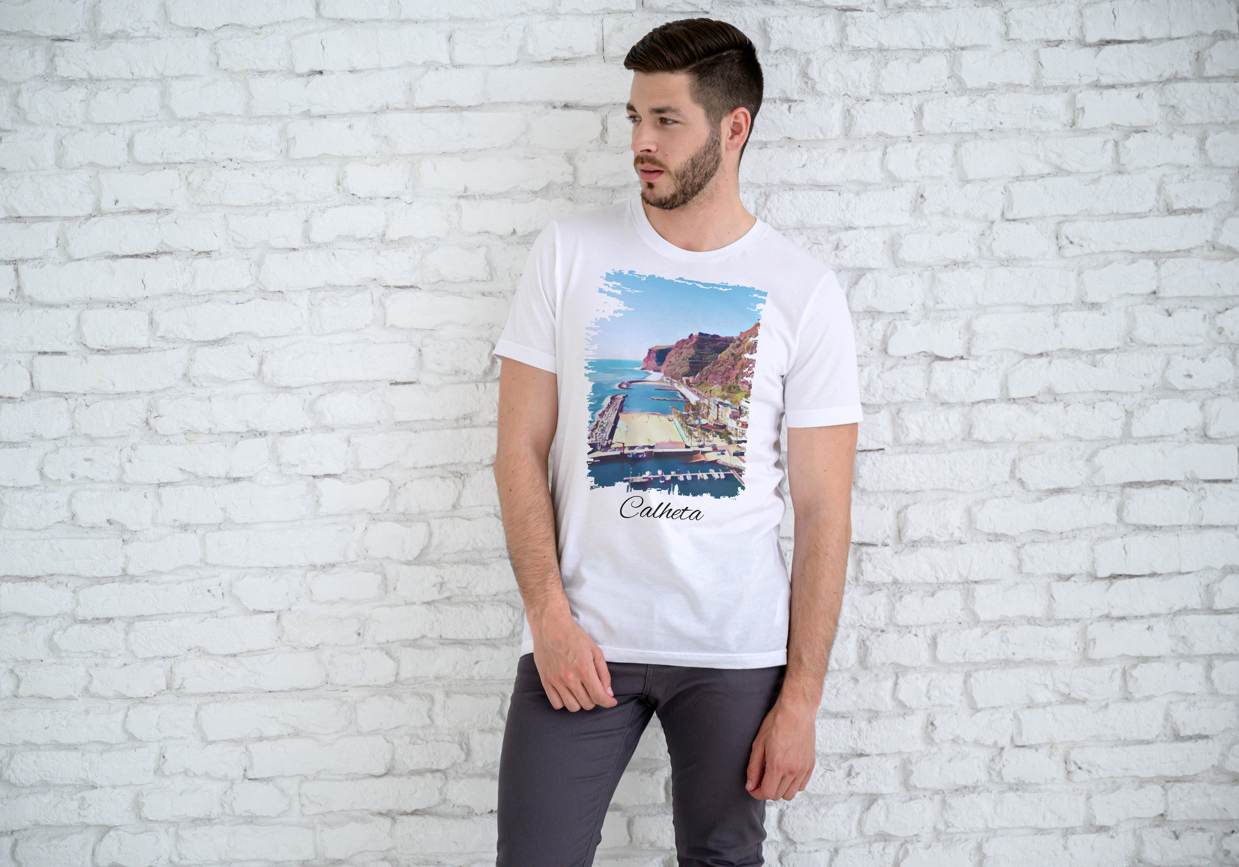 Camiseta  Masculina Calheta