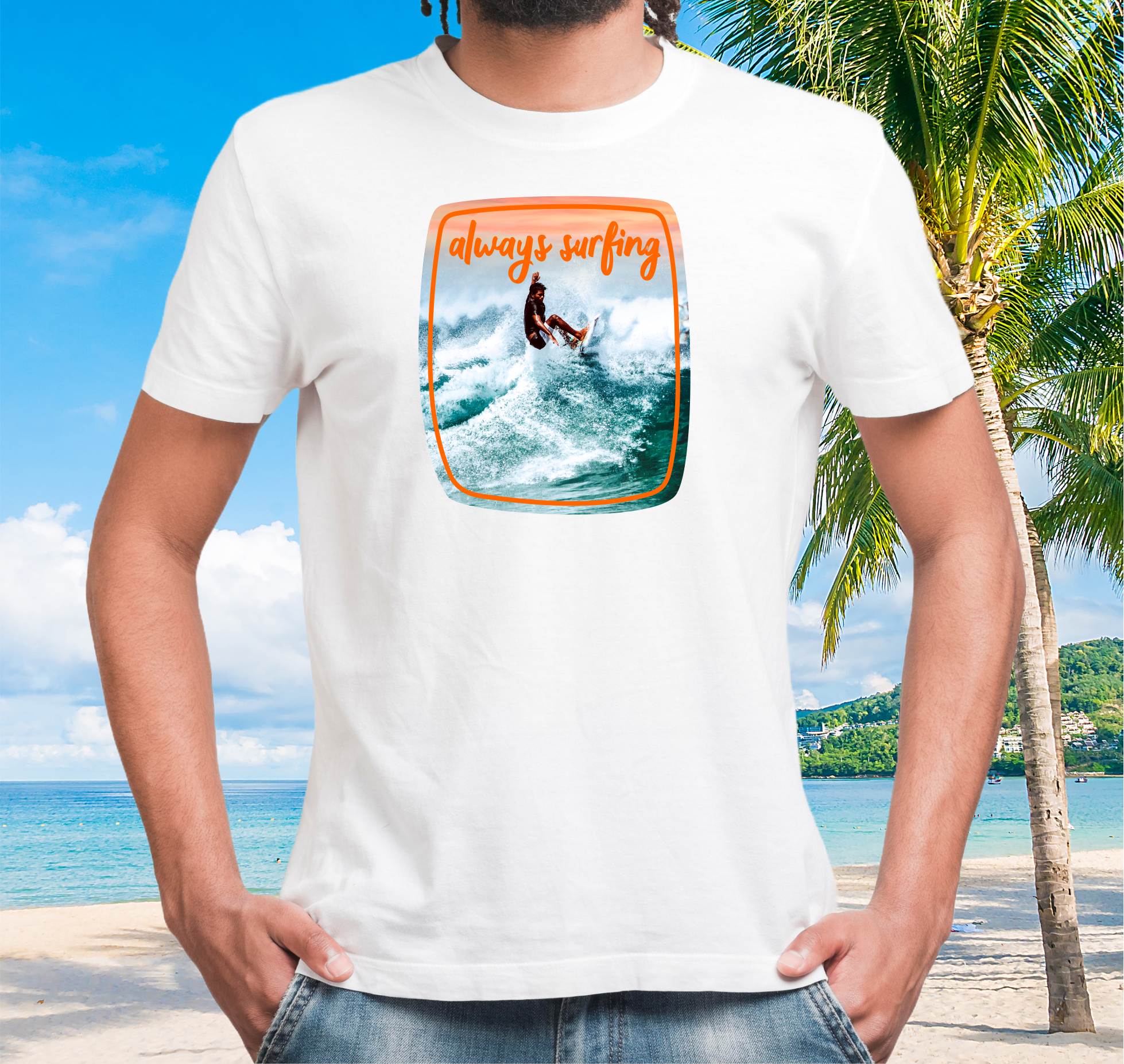 Camiseta Always Surfing Frontside II - Ref 1104