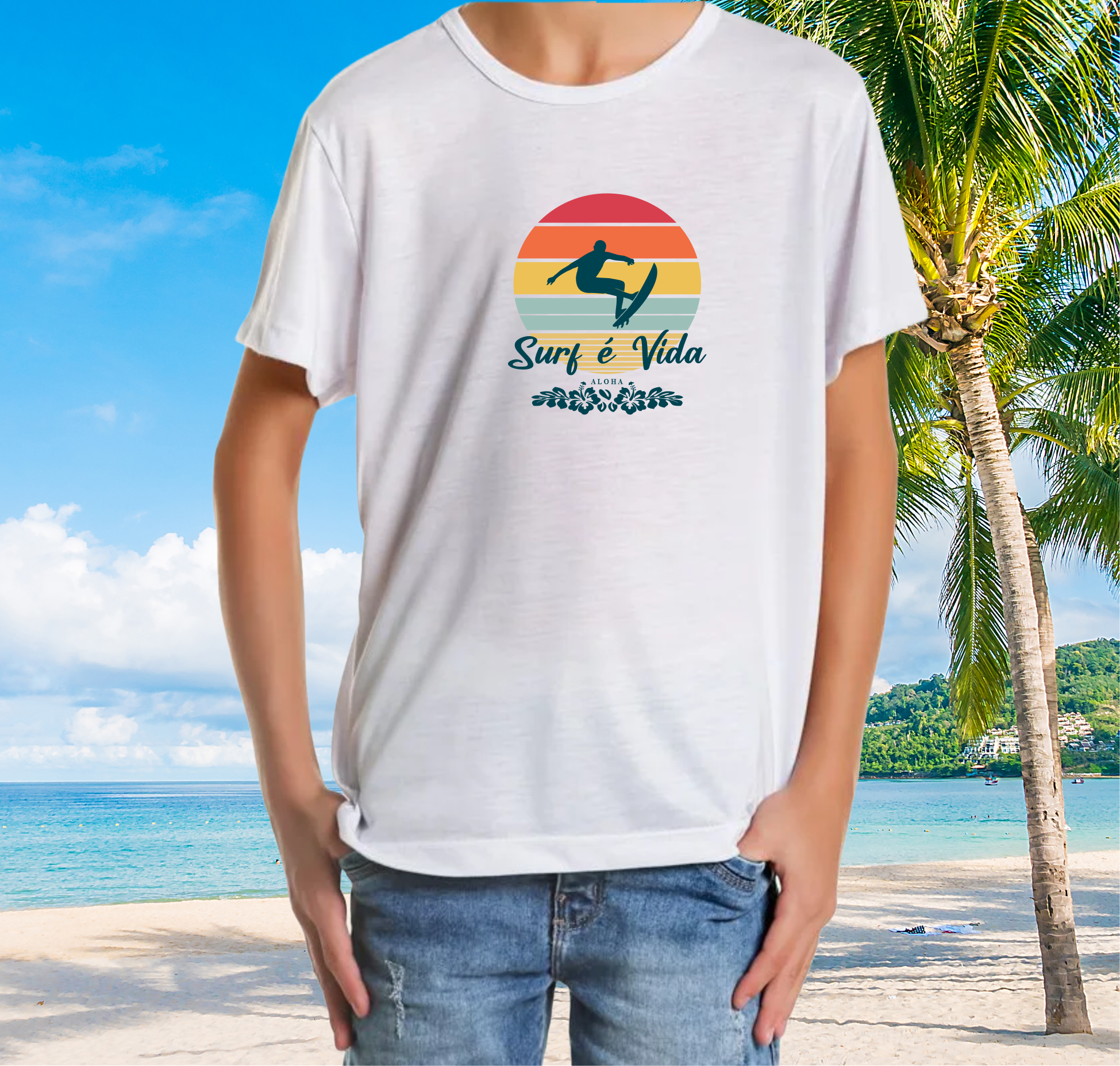 Camiseta 10-14 anos Círculo - Ref 705