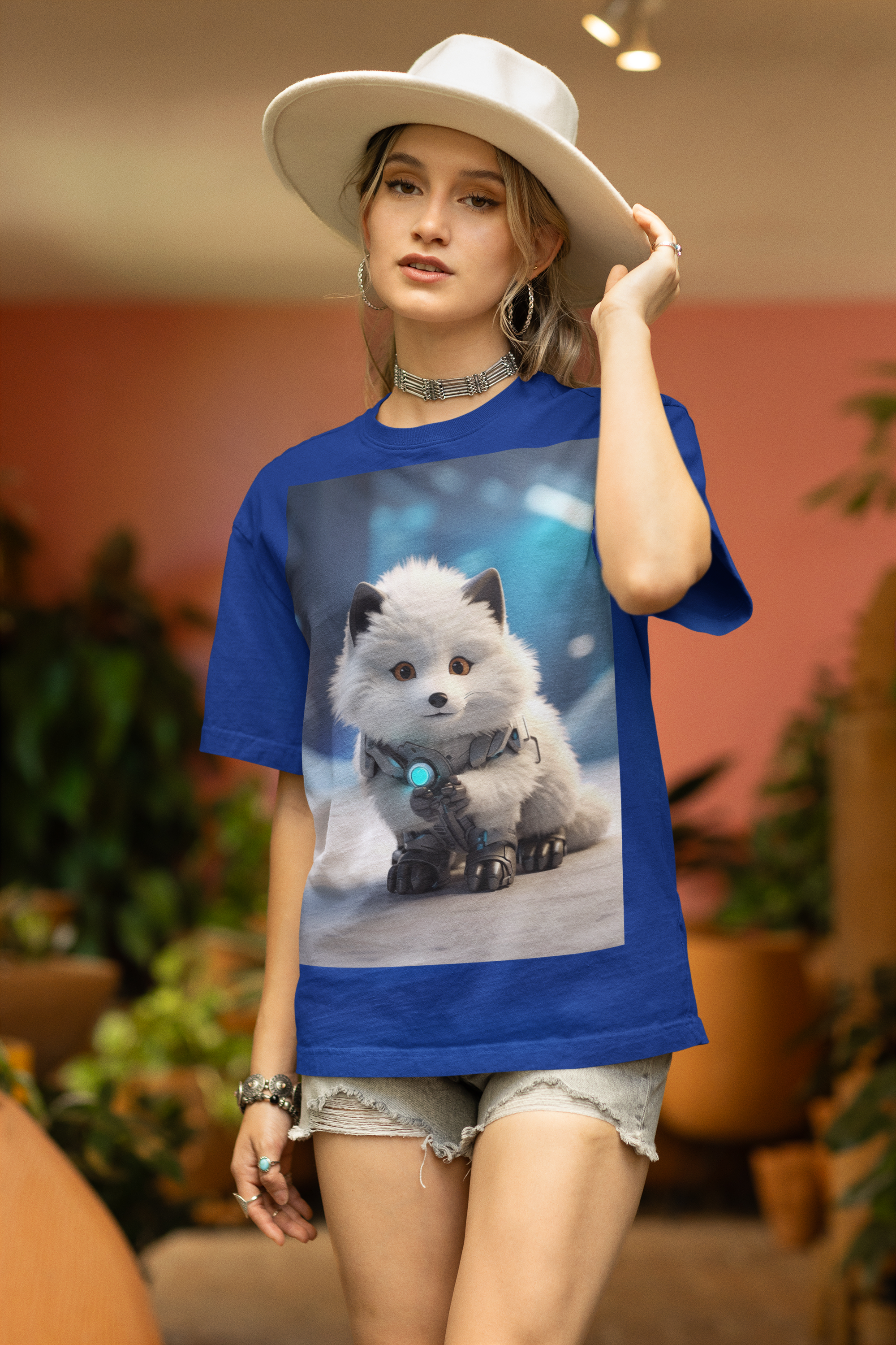 Raposinha das neves - Unissex T-Shirt