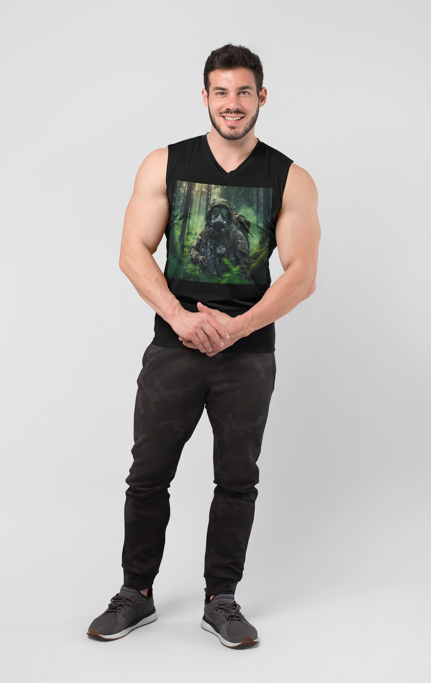 camouflaged soldier - Regata