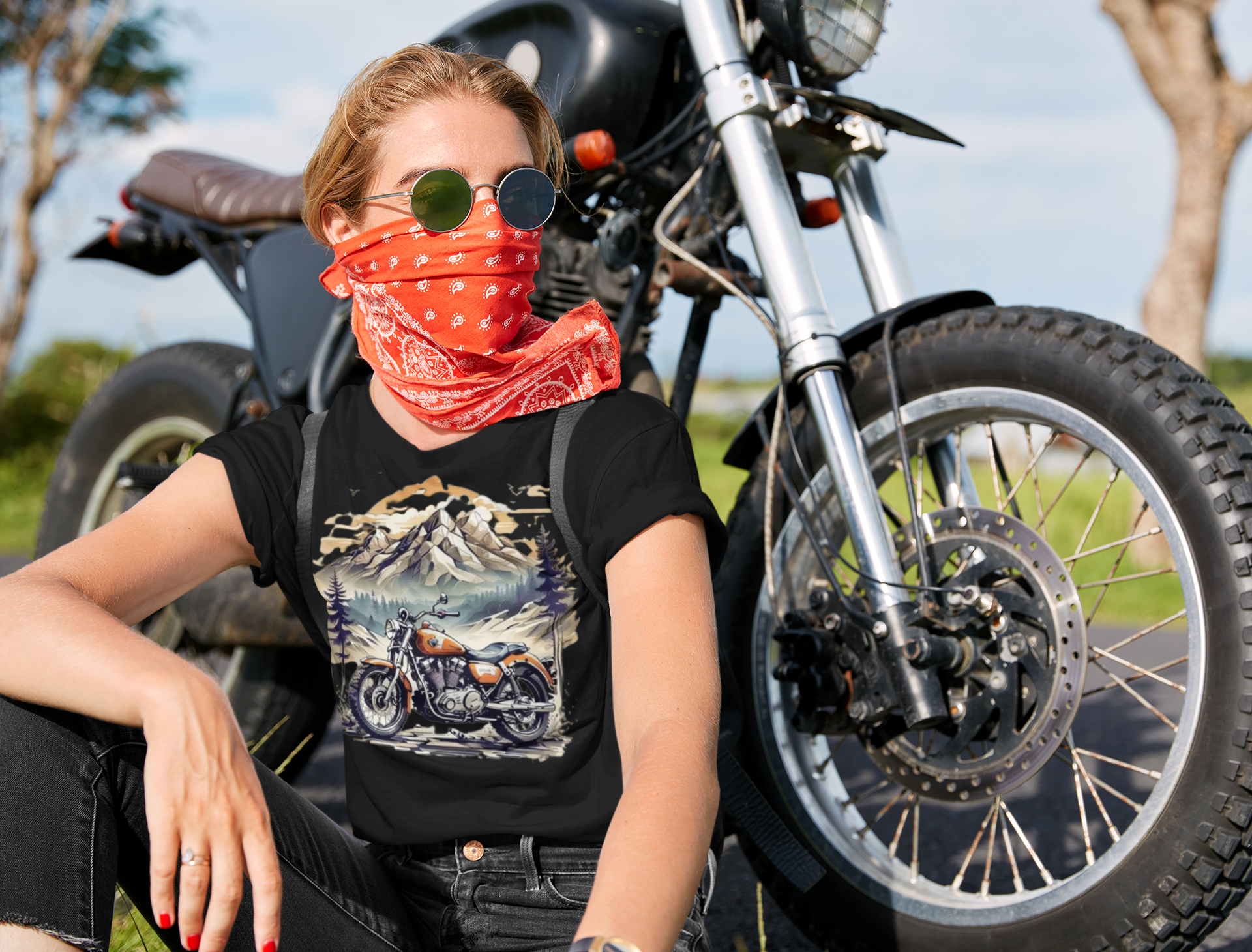 Moto Machine - Unissex T-Shirt