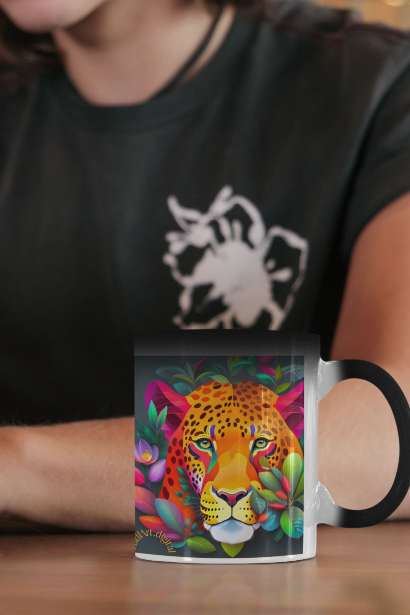 Caneca Mágica Face do Jaguar 02/04# (lado 2 amarelo)