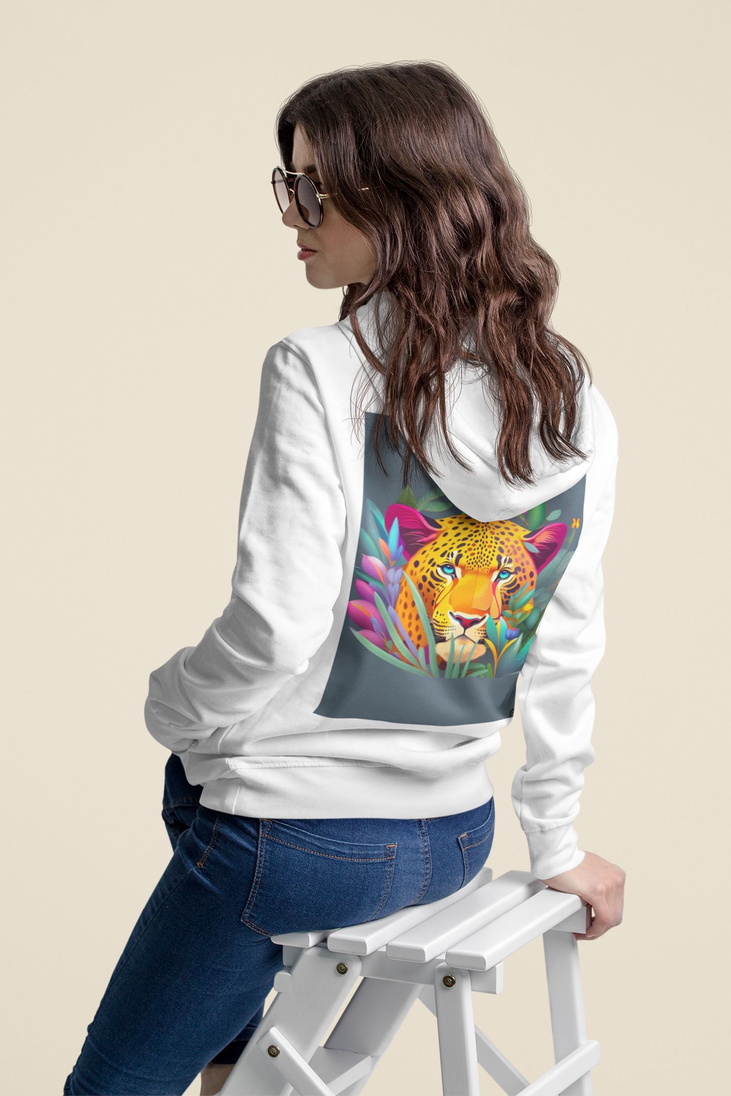 Moletom Zíper Unissex - Coleção Face do Jaguar #02/04